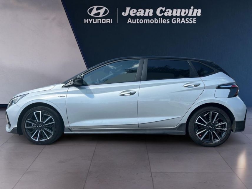 06130 : Hyundai Grasse - Garage Jean Cauvin - HYUNDAI i20 N Line Michel Vaillant - i20 III - Gris - Automate sequentiel - Essence sans plomb