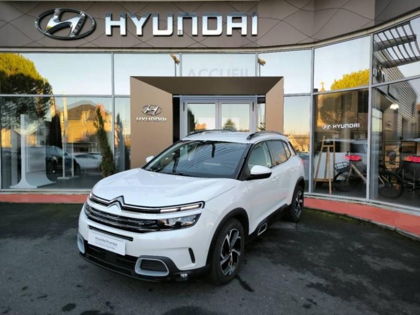19100 : Hyundai Brive-la-Gaillarde - Garage Pouget - CITROEN C5 Aircross - C5 Aircross - Blanc Nacré -  - Diesel