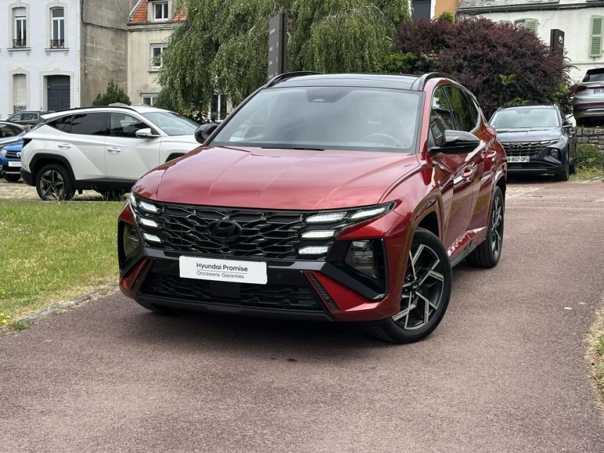 62360 : Hyundai Boulogne-sur-Mer - Garage Du Château - HYUNDAI TUCSON N Line Executive - TUCSON IV - Rouge - Boîte automatique - Essence / Courant électrique