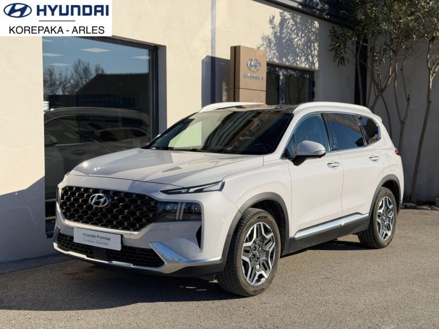 13200 : HYUNDAI Arles - Lexa Automobile - HYUNDAI SANTA FE Executive - SANTA FE IV - Blanc - Boîte automatique - Essence / Courant électrique