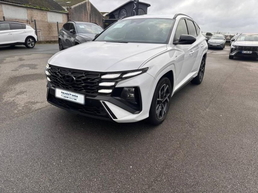 29200 : Hyundai Brest - Iroise Automobiles - HYUNDAI Tucson - Tucson - Serenity White Métal - Traction - Hybride : Essence/Electrique