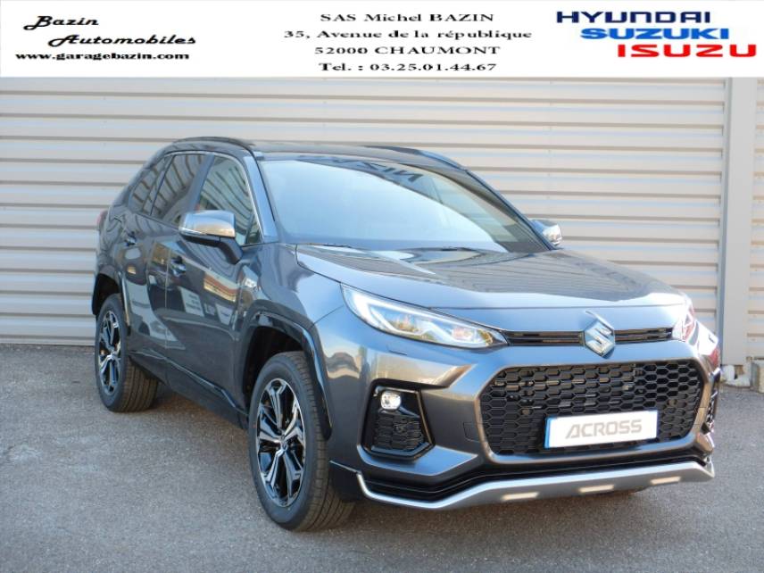 52000 : Hyundai Chaumont - Garage Michel Bazin - SUZUKI Across - Across - Gray Metallic - Transmission intégrale - Hybride rechargeable : Essence/Electrique