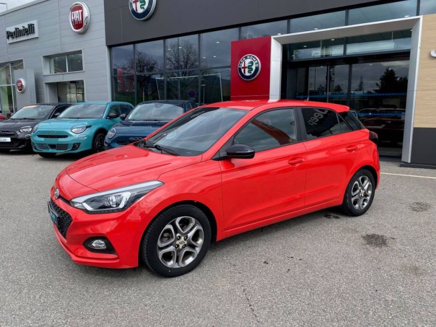 04100 : Hyundai Manosque - Pedinielli - HYUNDAI i20 Initia - i20 II - Rouge - Boîte manuelle - Essence sans plomb