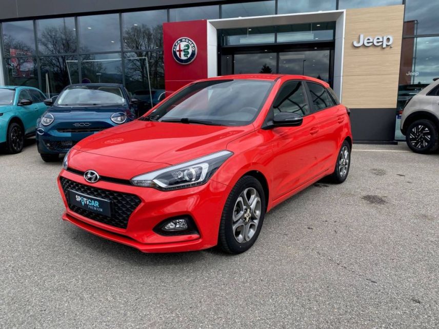 04100 : Hyundai Manosque - Pedinielli - HYUNDAI i20 Initia - i20 II - Rouge - Boîte manuelle - Essence sans plomb