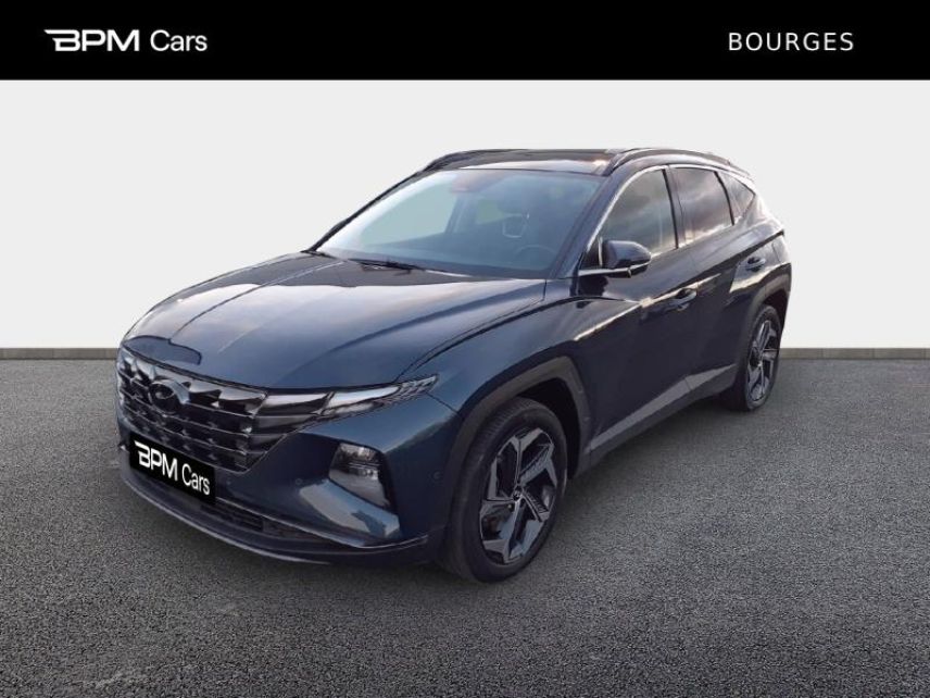 18230 : Hyundai Bourges - ELLIPSE Automobiles - HYUNDAI Tucson - Tucson - Teal Blue Métal - Traction - Hybride : Essence/Electrique