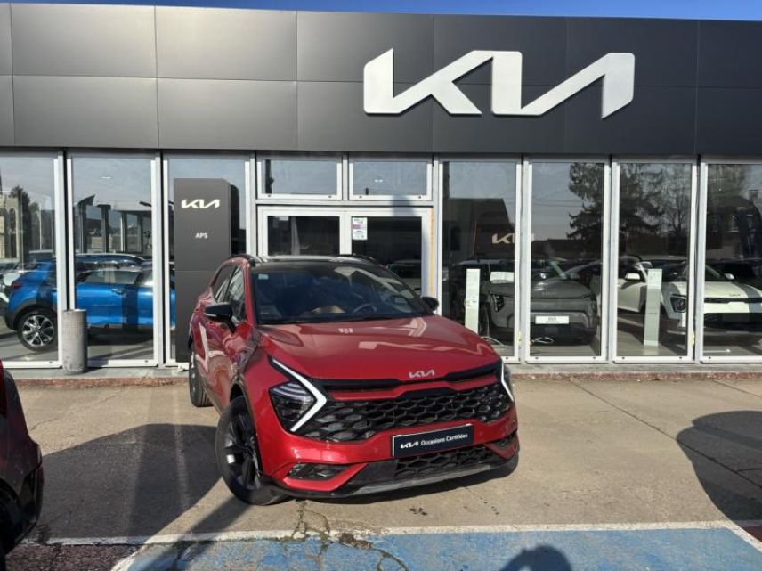 89100 : Hyundai Sens - APS - KIA Sportage - Sportage - Rouge Rubis Métallisée - Traction - Hybride : Essence/Electrique