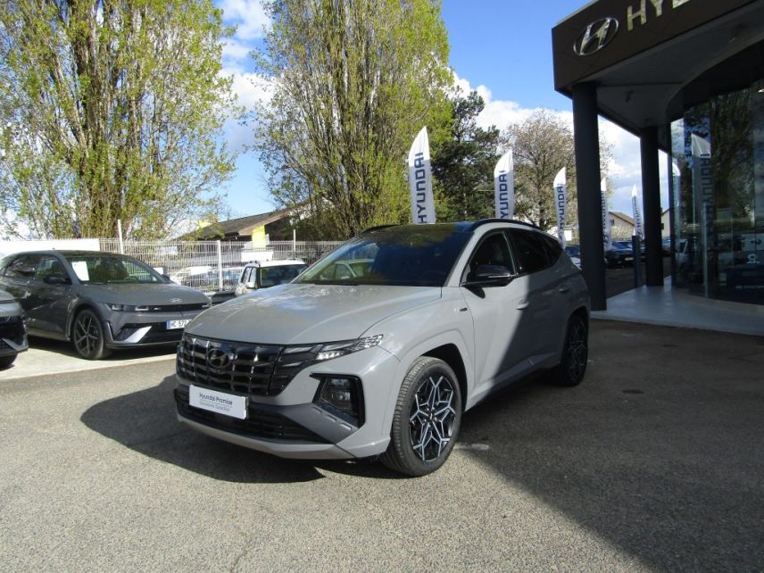91100 : Hyundai Corbeil-Essonnes - CAP Fournier - HYUNDAI TUCSON N Line Executive - TUCSON IV - Gris - Boîte automatique - Essence / Courant électrique