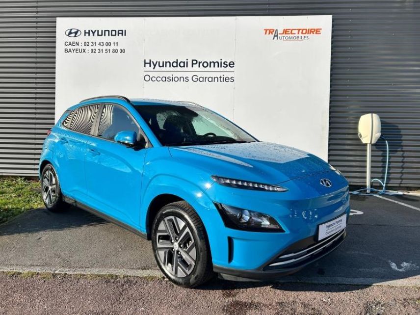 14100 : Hyundai Lisieux - Trajectoire Automobiles - HYUNDAI Kona - Kona - Surfy Blue Métal - Traction - Electrique