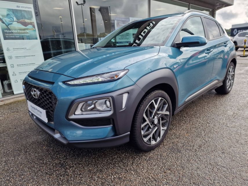87280 : Hyundai Limoges - Motors Cars - HYUNDAI Kona - Kona - Ceramic Blue - Traction - Hybride : Essence/Electrique