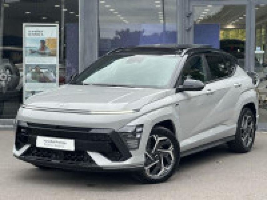 57100 : Hyundai Thionville - Théobald Automobiles - HYUNDAI Kona - Kona - Cyber Gray métallisé/Toit/rétros Black - Traction - Hybride : Essence/Electrique