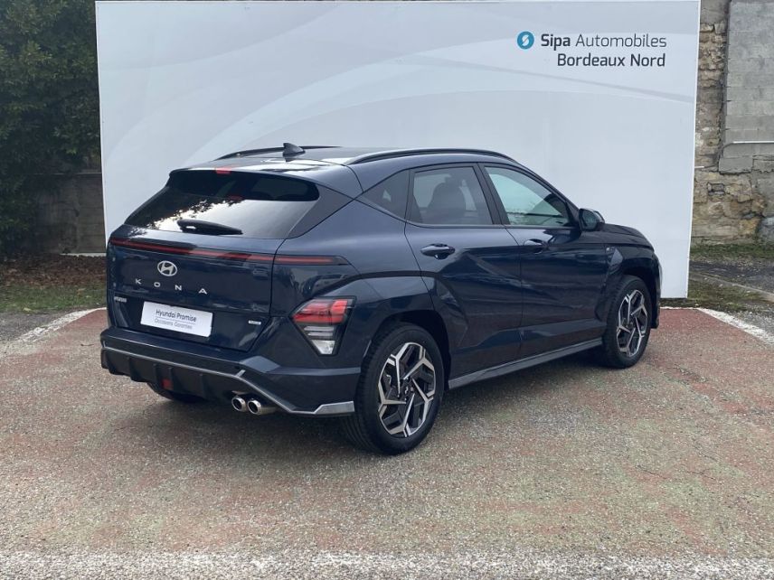 33110 : Hyundai Bordeaux Nord Le Bouscat - Sipa Automobiles - HYUNDAI KONA N Line Executive - KONA II - Denim Blue - Automate sequentiel - Essence / Courant électrique