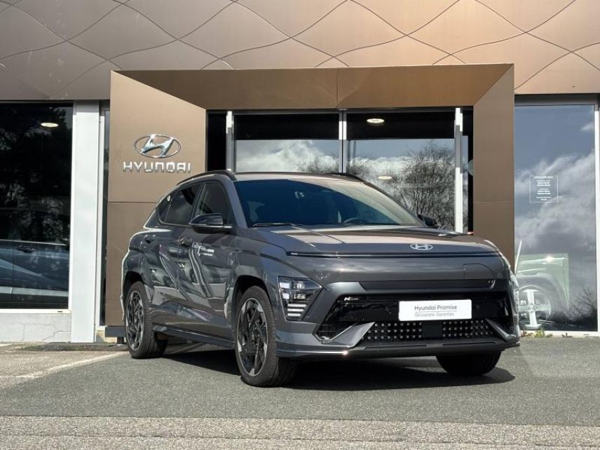 29000 : Hyundai Quimper - Iroise Automobiles - HYUNDAI Kona - Kona - Ecotronic Gray perlé métallisé - Traction - Electrique