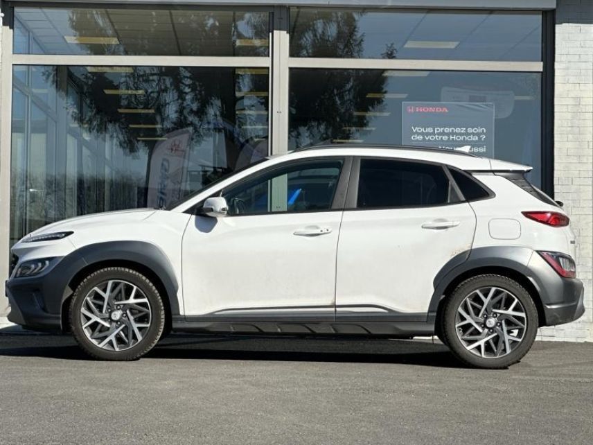 57200 : Hyundai Sarreguemines - Theobald Automobiles - HYUNDAI Kona - Kona - Atlas White - Traction - Hybride : Essence/Electrique