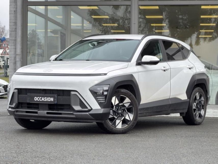 57200 : Hyundai Sarreguemines - Theobald Automobiles - HYUNDAI Kona - Kona - Atlas White - Traction - Hybride : Essence/Electrique