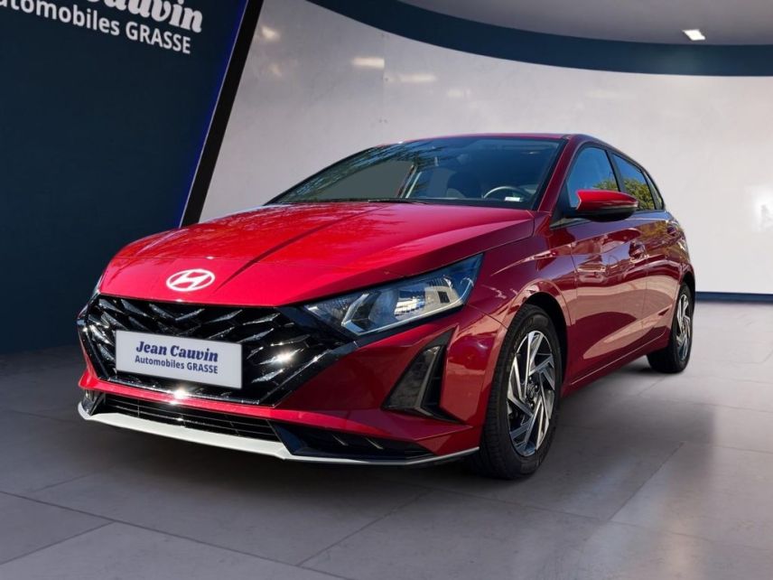 06130 : Hyundai Grasse - Garage Jean Cauvin - HYUNDAI i20 Intuitive - i20 III - Rouge - Automate sequentiel - Essence sans plomb