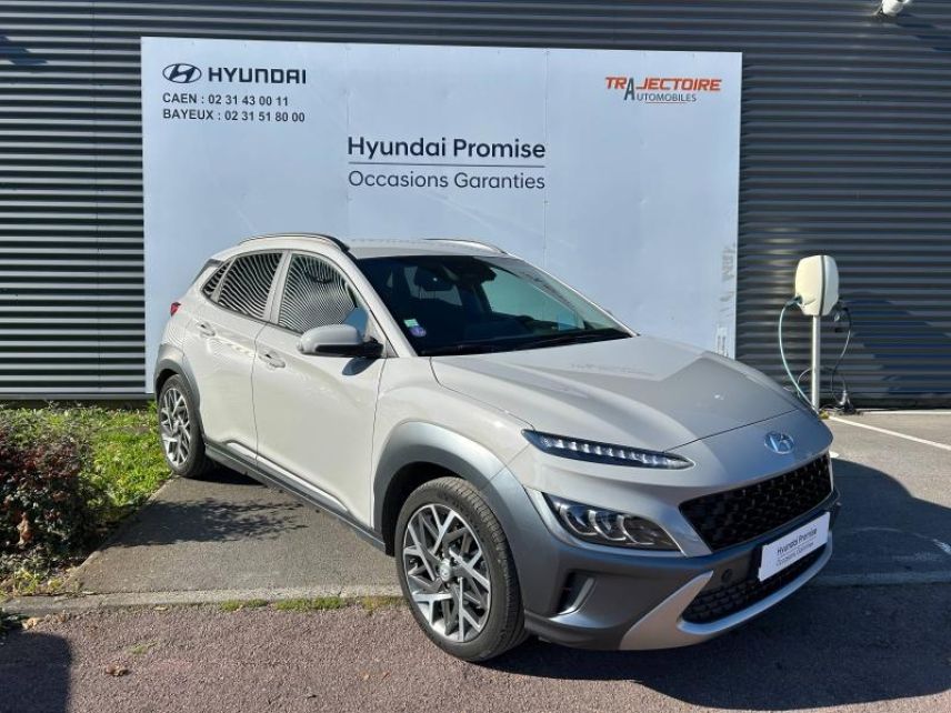 14100 : Hyundai Lisieux - Trajectoire Automobiles - HYUNDAI Kona - Kona - Cyber Grey Métal - Traction - Hybride : Essence/Electrique