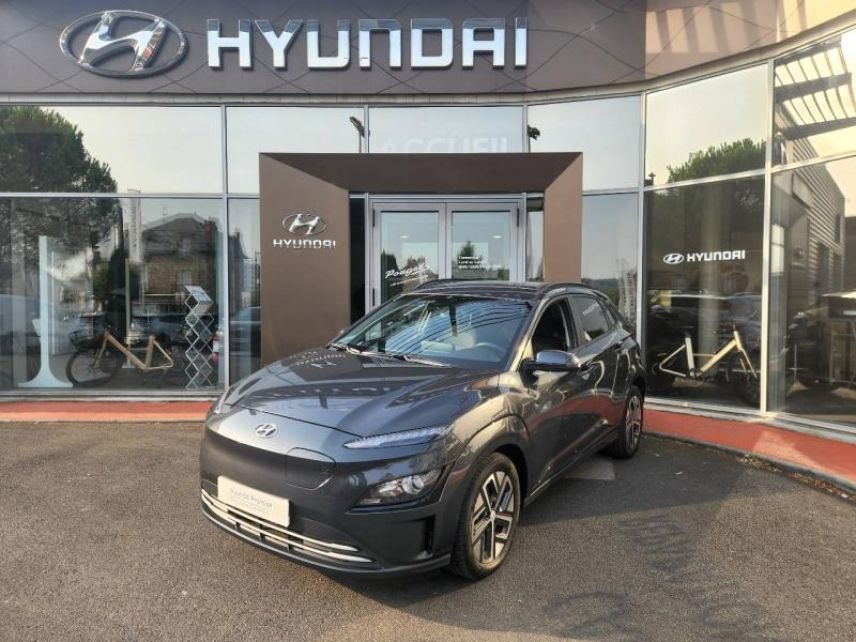 19100 : Hyundai Brive-la-Gaillarde - Garage Pouget - HYUNDAI Kona - Kona - Dark Knight Métal - Traction - Electrique