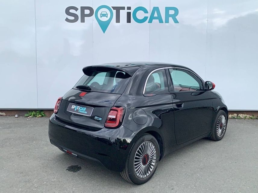33140 : Hyundai Bordeaux Sud Villenave d&#039;Ornon - Sipa Automobiles - FIAT 500e BERLINE (RED) - 500 III - Noir - Automate à fonct. Continu - Courant électrique