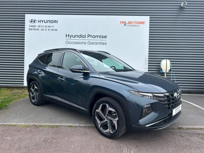14100 : Hyundai Lisieux - Trajectoire Automobiles - HYUNDAI Tucson - Tucson - Teal Blue Métal - Traction - Hybride : Essence/Electrique