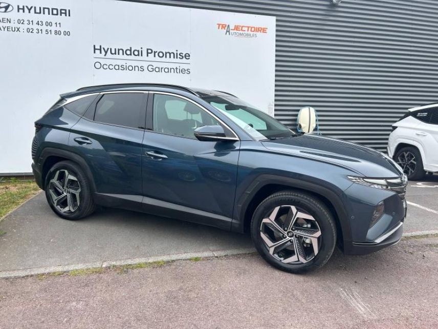 14100 : Hyundai Lisieux - Trajectoire Automobiles - HYUNDAI Tucson - Tucson - Teal Blue Métal - Traction - Hybride : Essence/Electrique