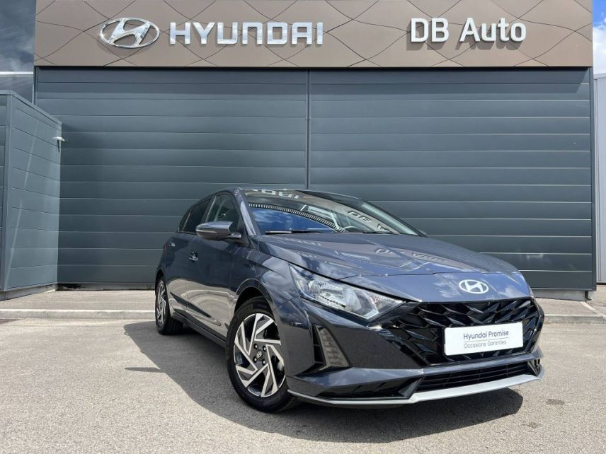 21300 : Hyundai Dijon - Privilège Automobiles - HYUNDAI i20 Intuitive - i20 III - Gris fonce - Boîte manuelle - Essence sans plomb