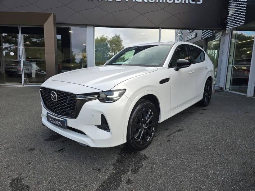 29000 : Hyundai Quimper - Iroise Automobiles - MAZDA CX-60 - CX-60 - Rhodium White métallisé - Transmission intégrale - Diesel/Micro-Hybride