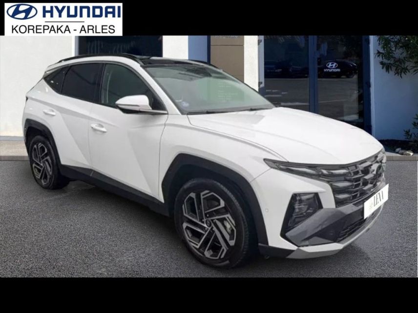 13200 : HYUNDAI Arles - Lexa Automobile - HYUNDAI TUCSON Executive - TUCSON IV - Blanc - Boîte automatique - Essence / Courant électrique