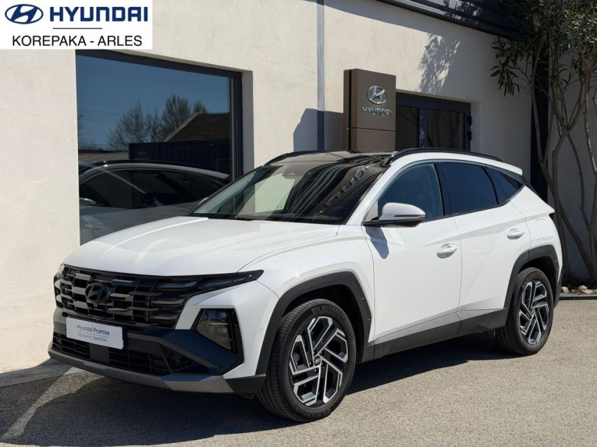 13200 : HYUNDAI Arles - Lexa Automobile - HYUNDAI TUCSON Executive - TUCSON IV - Blanc - Boîte automatique - Essence / Courant électrique