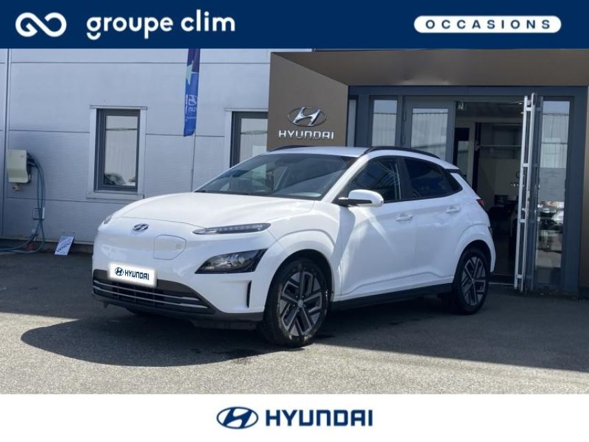 65000 : Hyundai Tarbes i-AUTO - HYUNDAI Kona - Kona - Serenity White Métal - Traction - Electrique