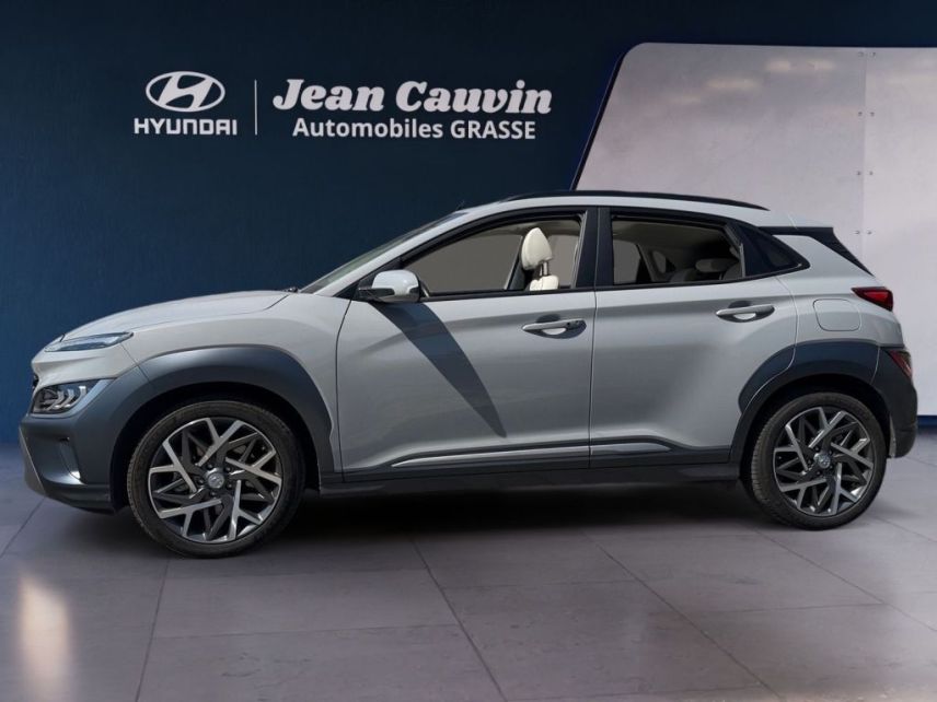 06130 : Hyundai Grasse - Garage Jean Cauvin - HYUNDAI KONA HYBRID Executive - KONA - Gris - Automate sequentiel - Essence / Courant électrique