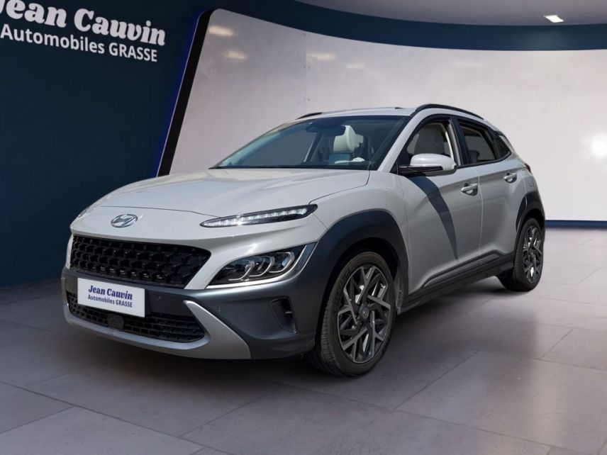 06130 : Hyundai Grasse - Garage Jean Cauvin - HYUNDAI KONA HYBRID Executive - KONA - Gris - Automate sequentiel - Essence / Courant électrique