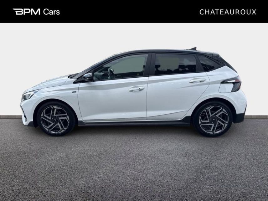36000 : Hyundai Châteauroux - BPM Cars - HYUNDAI i20 - i20 - Atlas White/Toit+rétros Black - Traction - Essence