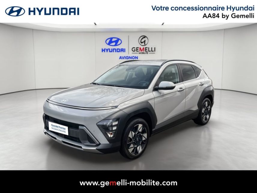 84130 : Hyundai Avignon - Actions Automobiles 84 - HYUNDAI KONA Creative - KONA II - Gris - Automate sequentiel - Essence / Courant électrique