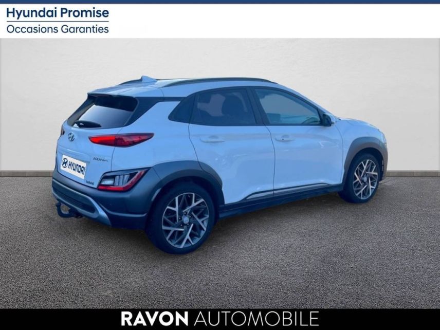 42100 : Hyundai Saint-Etienne - Ravon Automobile - HYUNDAI KONA HYBRID Creative - KONA - BLANC - Automate sequentiel - Essence / Courant électrique