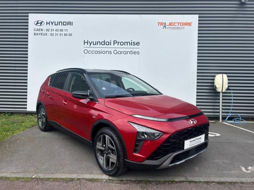 14100 : Hyundai Lisieux - Trajectoire Automobiles - HYUNDAI Bayon - Bayon - Dragon Red Métal - Traction - Essence/Micro-Hybride