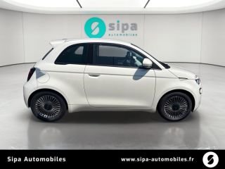 33140 : Hyundai Bordeaux Sud Villenave d'Ornon - Sipa Automobiles - FIAT 500 NOUVELLE MY22 SERIE 1 STEP 2 Icône - 500 NOUVELLE MY22 SERIE 1 STEP 2 (04/202 - BLANC - Automate à fonct. Continu - Courant électrique