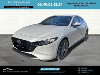 86000 : Hyundai Poitiers - Eco des Nations - MAZDA Mazda 3 - Mazda 3 - Platinum Quartz Métallisé - Traction - Essence/Micro-Hybride