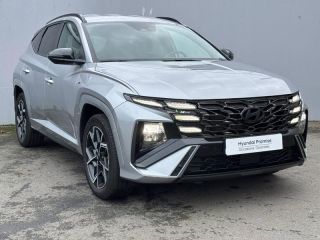 56600 : Hyundai Lorient - Auto Océane - HYUNDAI Tucson - Tucson - Shimmering Silver Métal - Traction - Hybride : Essence/Electrique