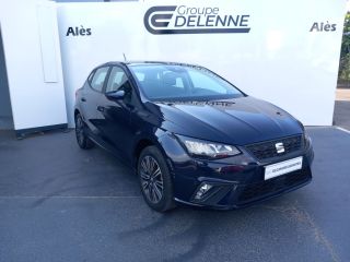 30100 : Hyundai Alès - Auto Hall - SEAT IBIZA Style - IBIZA V - Bleu - Boîte manuelle - Essence sans plomb