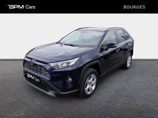 92130 : Hyundai ISSY-LES-MOULINEAUX - BPM Cars - TOYOTA RAV4 - RAV4 - Bleu de Prusse métallisé - Traction - Hybride : Essence/Electrique