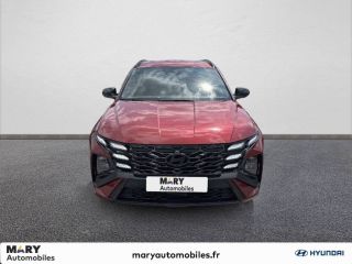 60880 : Hyundai Compiègne - Groupe Mary - HYUNDAI TUCSON N Line Creative - TUCSON IV - Bordeaux - Boîte automatique - Essence / Courant électrique