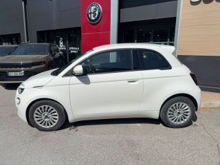 04100 : Hyundai Manosque - Pedinielli - FIAT 500e BERLINE Action Plus - 500 III ELECTRIQUE - Blanc                                              - Automate à fonct. Continu - Courant électrique