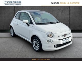 62700 : Hyundai Bruay-La-Buissière - Groupe Lempereur - FIAT 500 - 500 - Bossa Nova White Pastel - Traction - Essence/Micro-Hybride