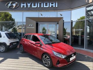 19100 : Hyundai Brive-la-Gaillarde - Garage Pouget - HYUNDAI i20 - i20 - Dragon Red Métal - Traction - Essence/Micro-Hybride