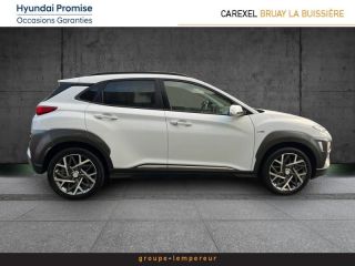 62700 : Hyundai Bruay-La-Buissière - Groupe Lempereur - HYUNDAI Kona - Kona - Chalk White Métal - Traction - Hybride : Essence/Electrique