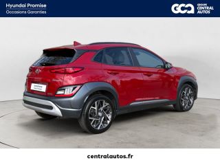 69190 : Hyundai Lyon Sud - Groupe Central Autos - HYUNDAI KONA HYBRID Executive - KONA - Rouge - Automate sequentiel - Essence / Courant électrique