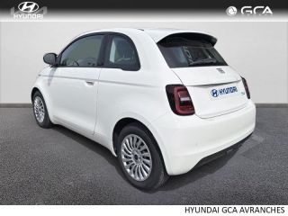 50300 : Hyundai Avranches - GCA - FIAT 500 - 500 - Blanc - Traction - Electrique