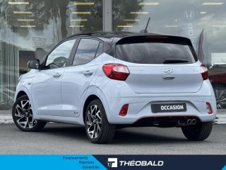 57200 : Hyundai Sarreguemines - Theobald Automobiles - HYUNDAI i10 - i10 - Slate Blue/Toit Phantom Black - Traction - Essence