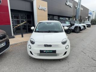 04100 : Hyundai Manosque - Pedinielli - FIAT 500e BERLINE Action Plus - 500 III ELECTRIQUE - Blanc                                              - Automate à fonct. Continu - Courant électrique