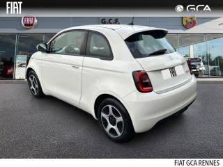 35510 : Hyundai Rennes - GCA - FIAT 500 - 500 - Blanc - Traction - Electrique